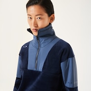 Elevate Pullover H/Z Fleece - Fathom