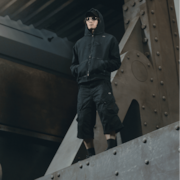 Moletom Oakley x PIET Padded Hoodie - Jet Black