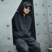 Moletom Oakley x PIET Padded Hoodie - Jet Black