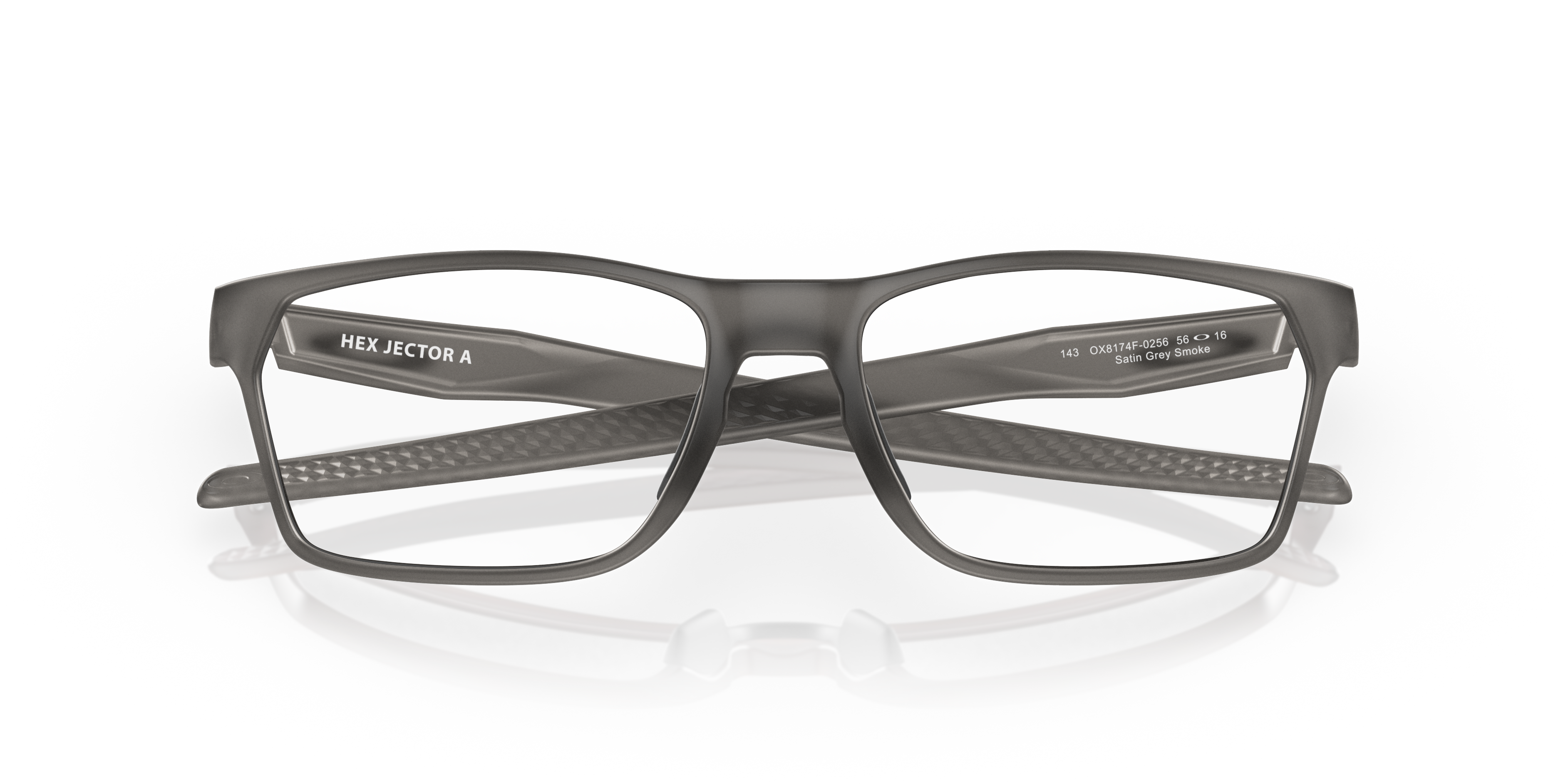 メガネ・老眼鏡 Oakley Hex Jector (Low Bridge Fit) black Hex Jector (Low Bridge Fit) Satin Black Eyeglasses | Oakley® US