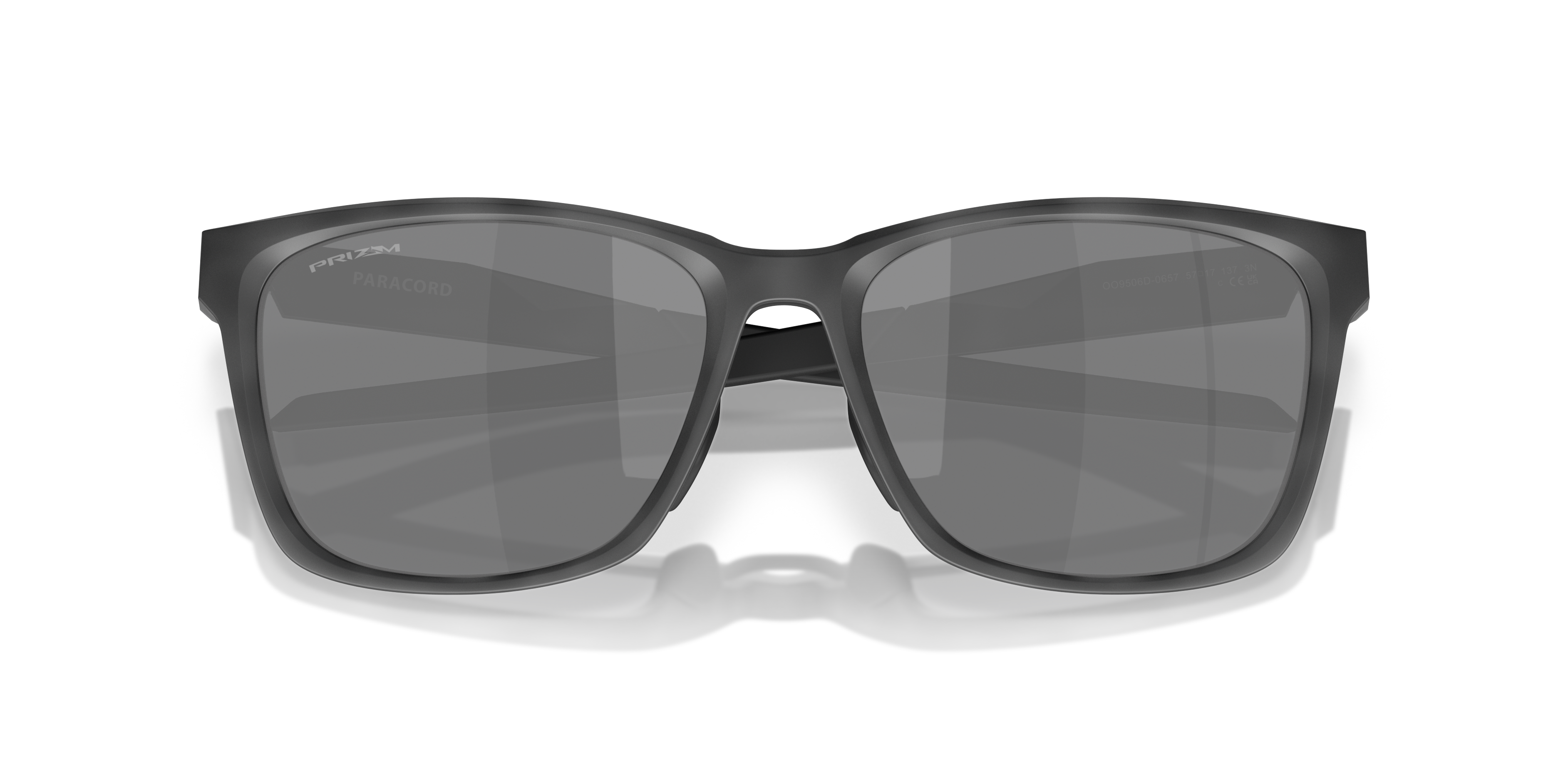 Oakley Paracord Sunglasses with Polished Clear Frame and Prizm