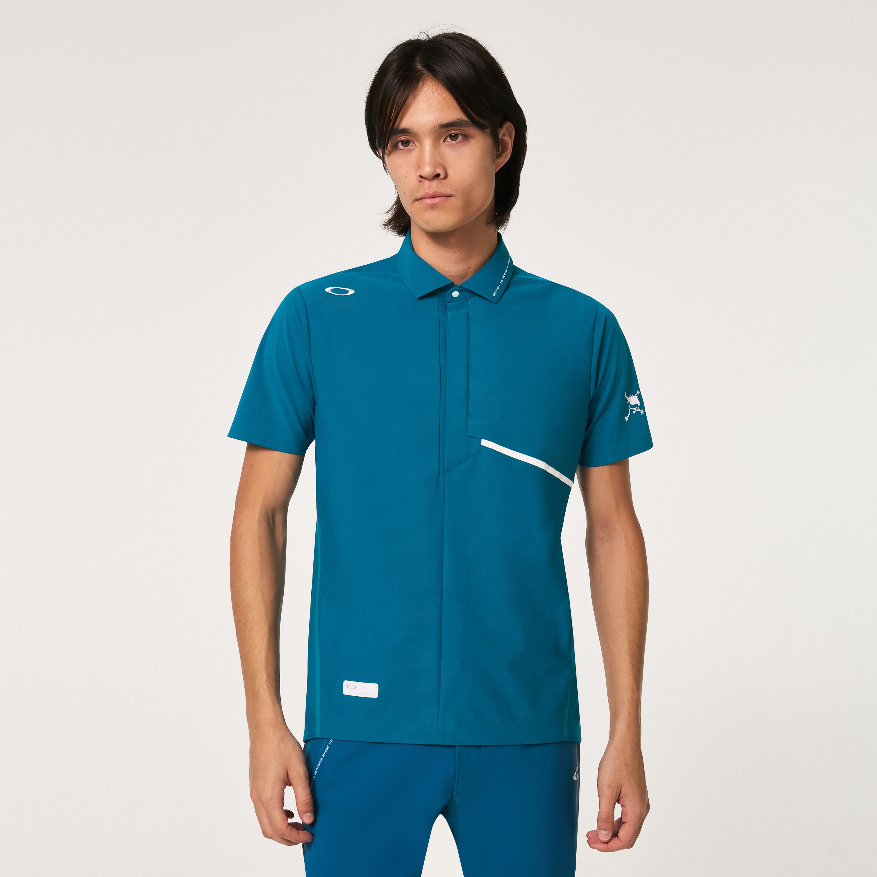 Oakley Skull Synchronism Shirt 2.0 - Aurora Blue | Oakley® 日本