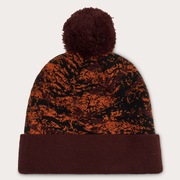 Oakley Printed Pom Beanie - Tiger Camo Red | Oakley® JP