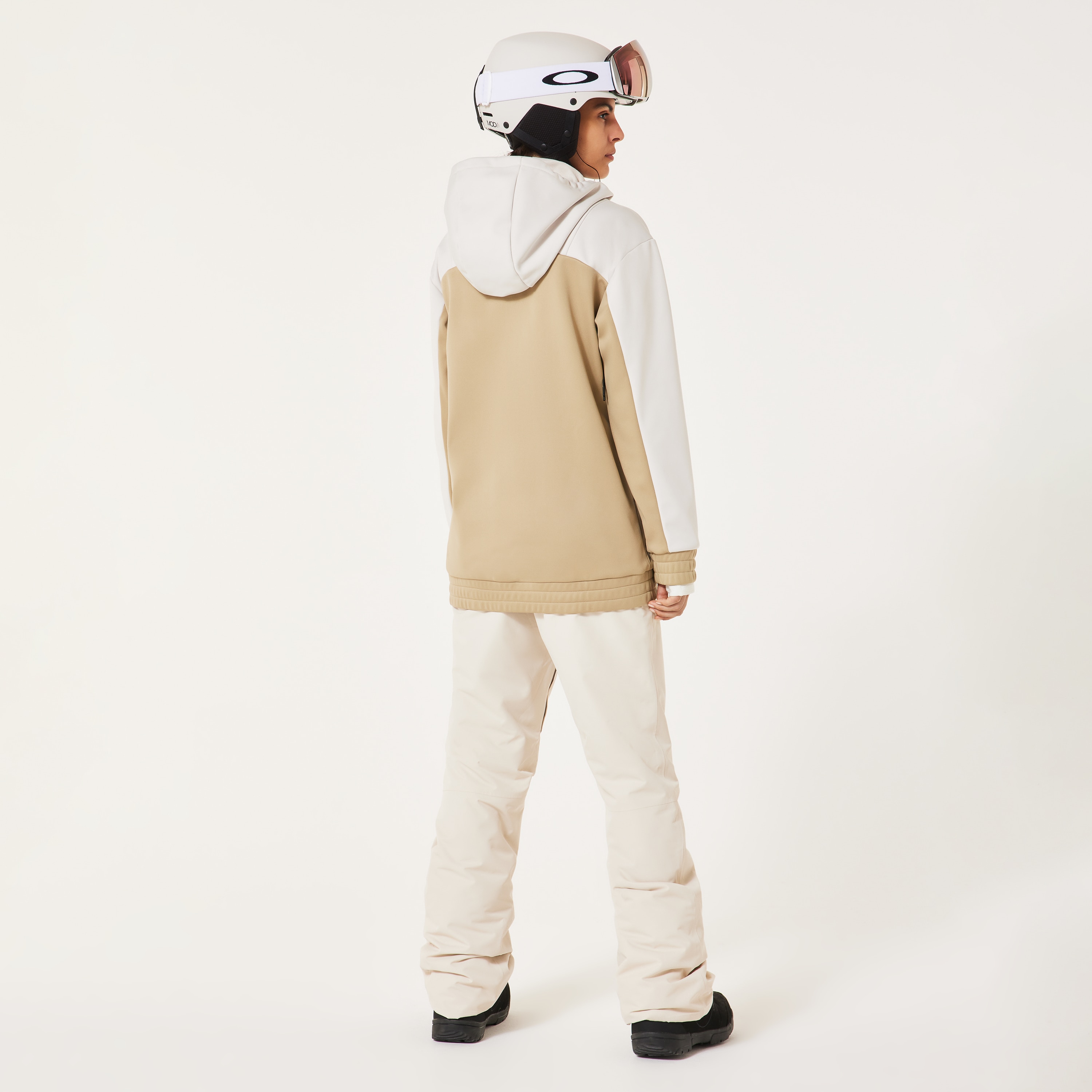 Oakley W.Tnp Nose Grab Softshell Hoodie - Mist/Pebble | Oakley® US