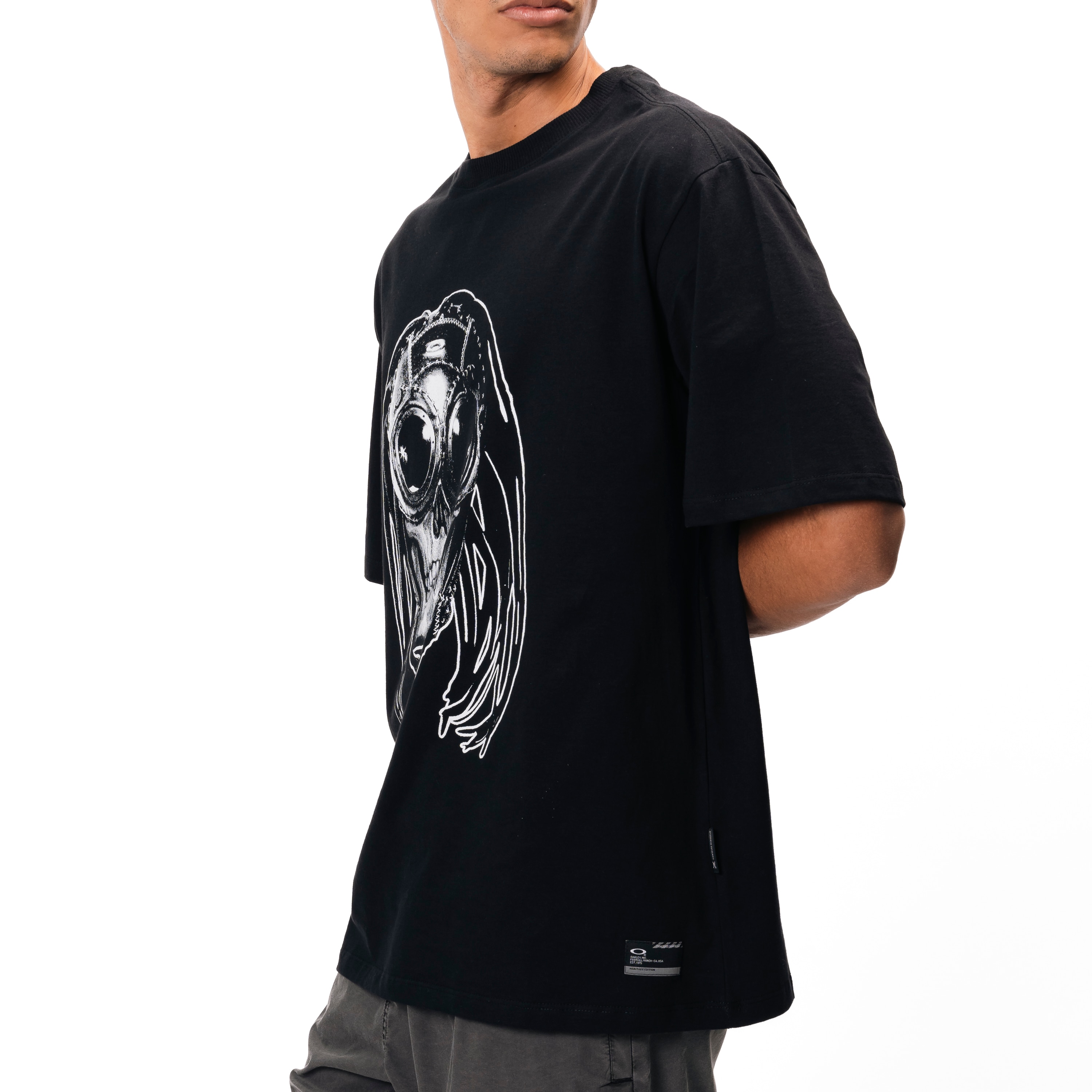 Oakley Camiseta Skull Medusa Em Blackout Oakley BR oakley-camiseta-skull-medusa-em-blackout-oakley-br