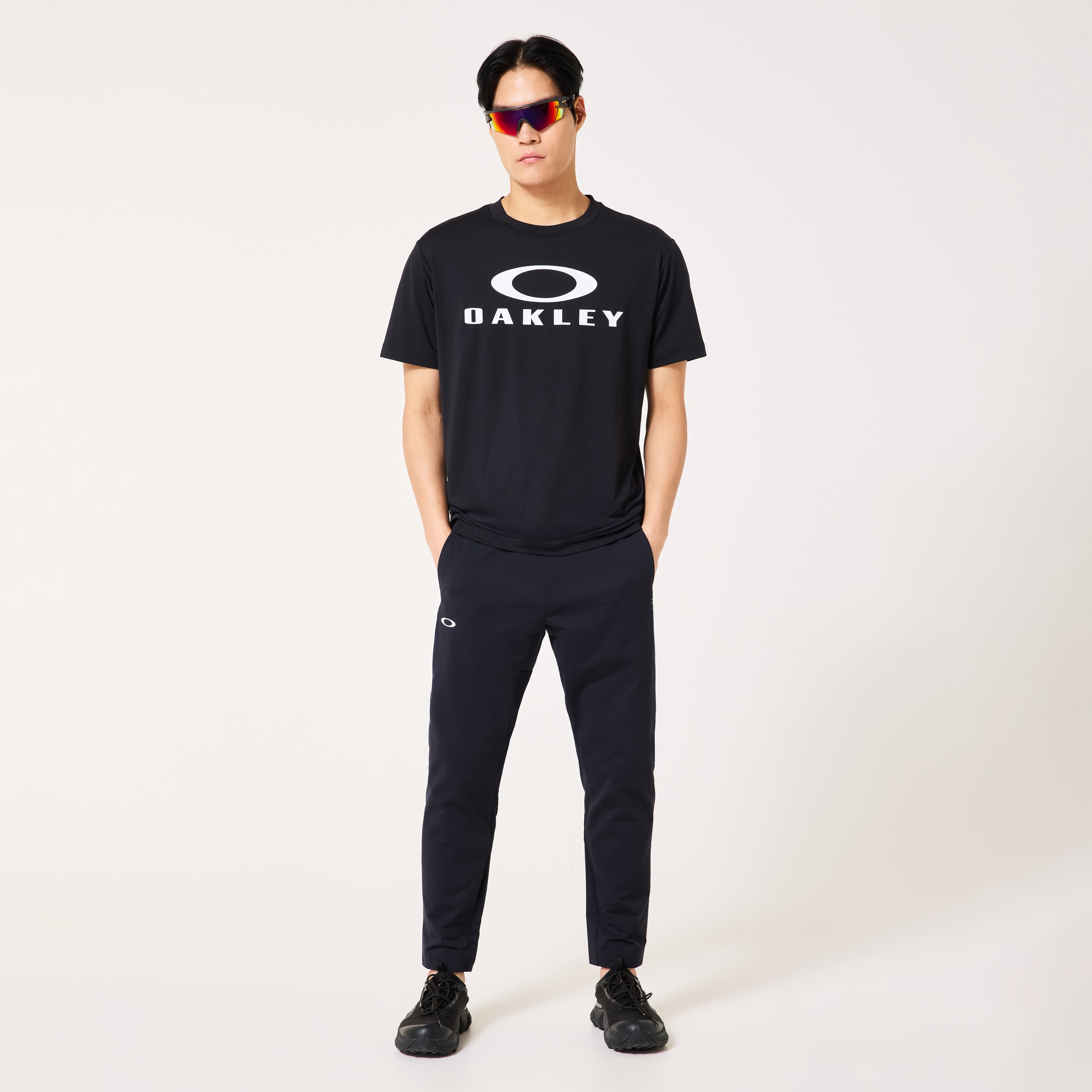 オークリー Enhance Qdevo SS Tee O Bark 5.0 Pitch Black