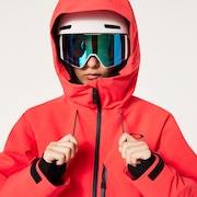 W. Canopy Insulated Jacket - Hibiscus Red