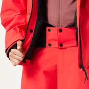 W. Canopy Insulated Jacket - Hibiscus Red