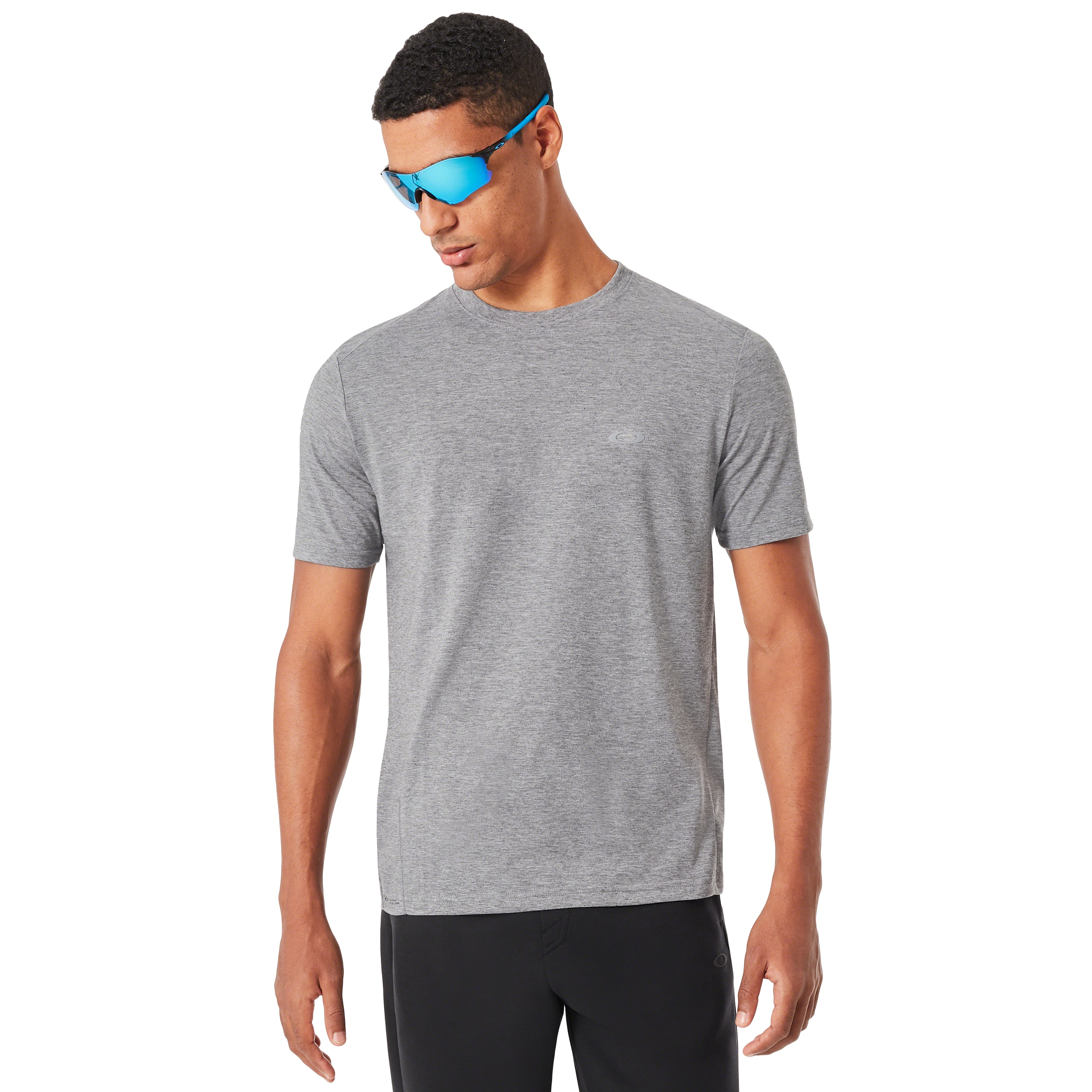 Oakley Link Short Sleeve Top - Athletic Heather Gray | Oakley