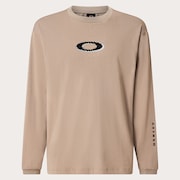 New Retro L/S Tee 1.7 - Bark