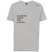 Sculpture Mixed With Science Tee - Granite Heather
