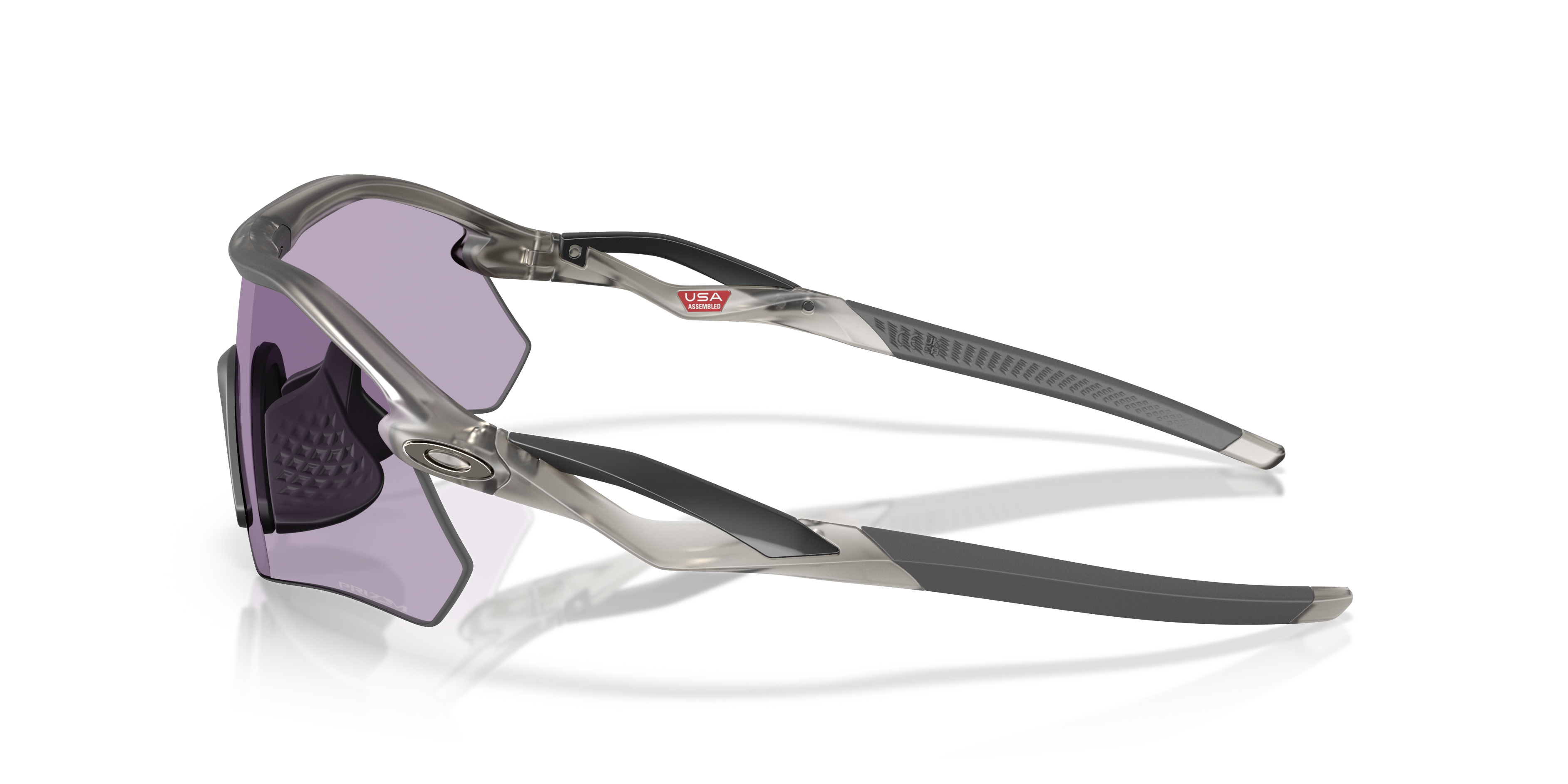 Radar® Plate​ Prizm 24K Polarized Lenses, Polished White Frame