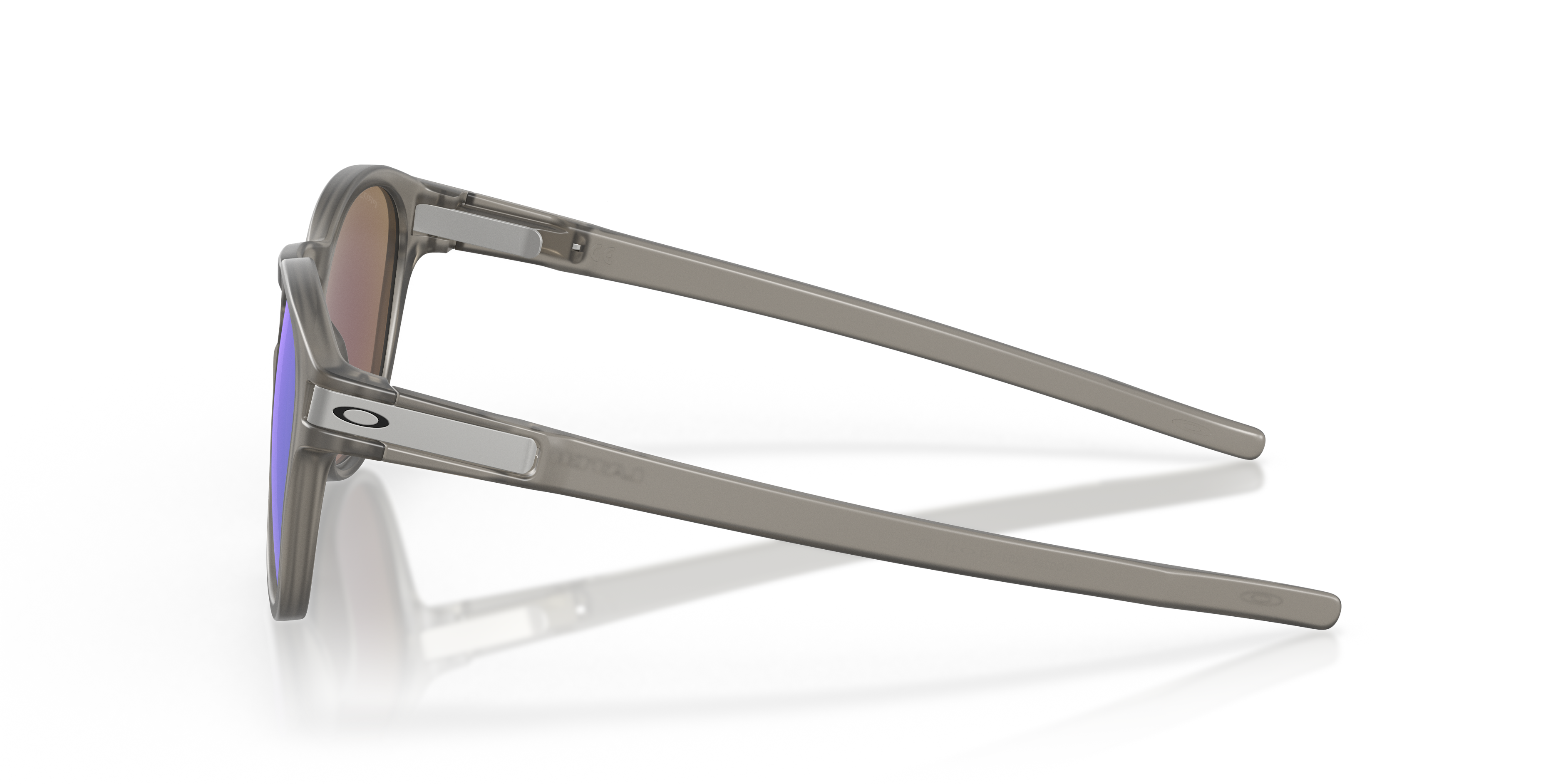 Latch™ Prizm Sapphire Polarized Lenses, Matte Grey Ink Frame