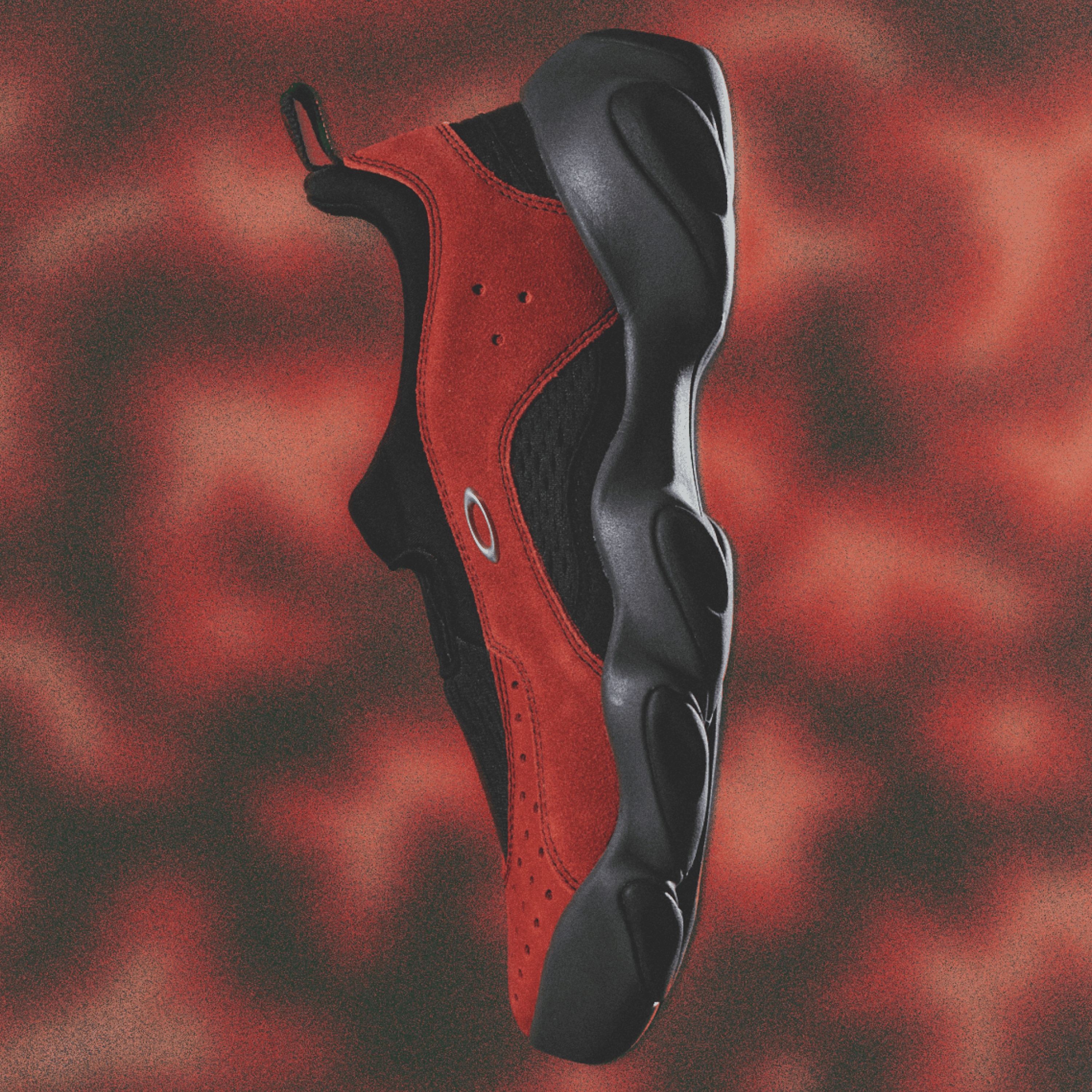 Oakley Oakley Factory Team Flesh Sandal - Lava/Black - FOF100654