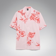 Hibiscus Breeze Shirt - Aop Hibiscus Pink/Orange