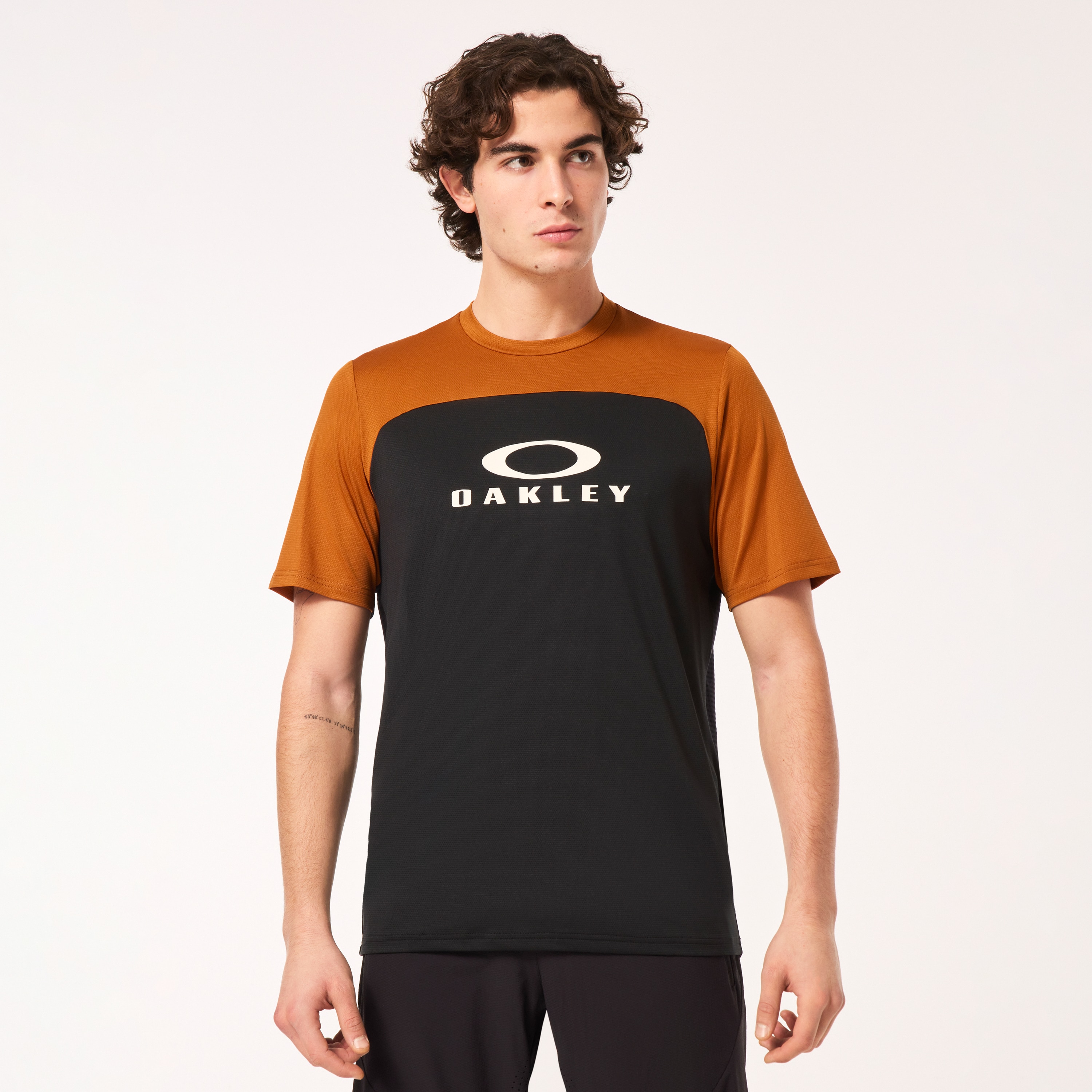 Oakley Free Ride Rc Ss Jersey In Black