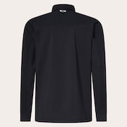 Skull Ideally Hybrid LS Shirt - Blackout