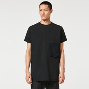 Rs Veil Hybrid Long Length Tee - Blackout