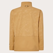 Skull Embossed LS Mock Shirt - Antique Bronze