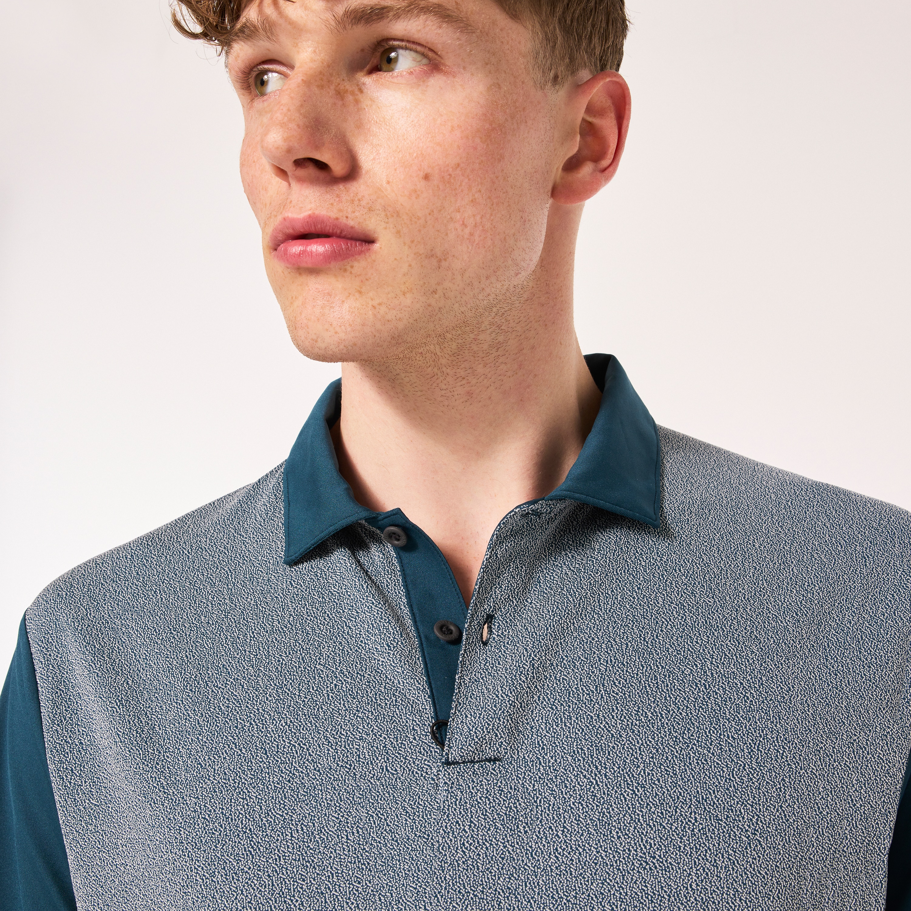 Oakley Jacquard Printed Polo - Oil Blue | Oakley® US Oakley Jacquard Printed Polo - Oil Blue | Oakley® US