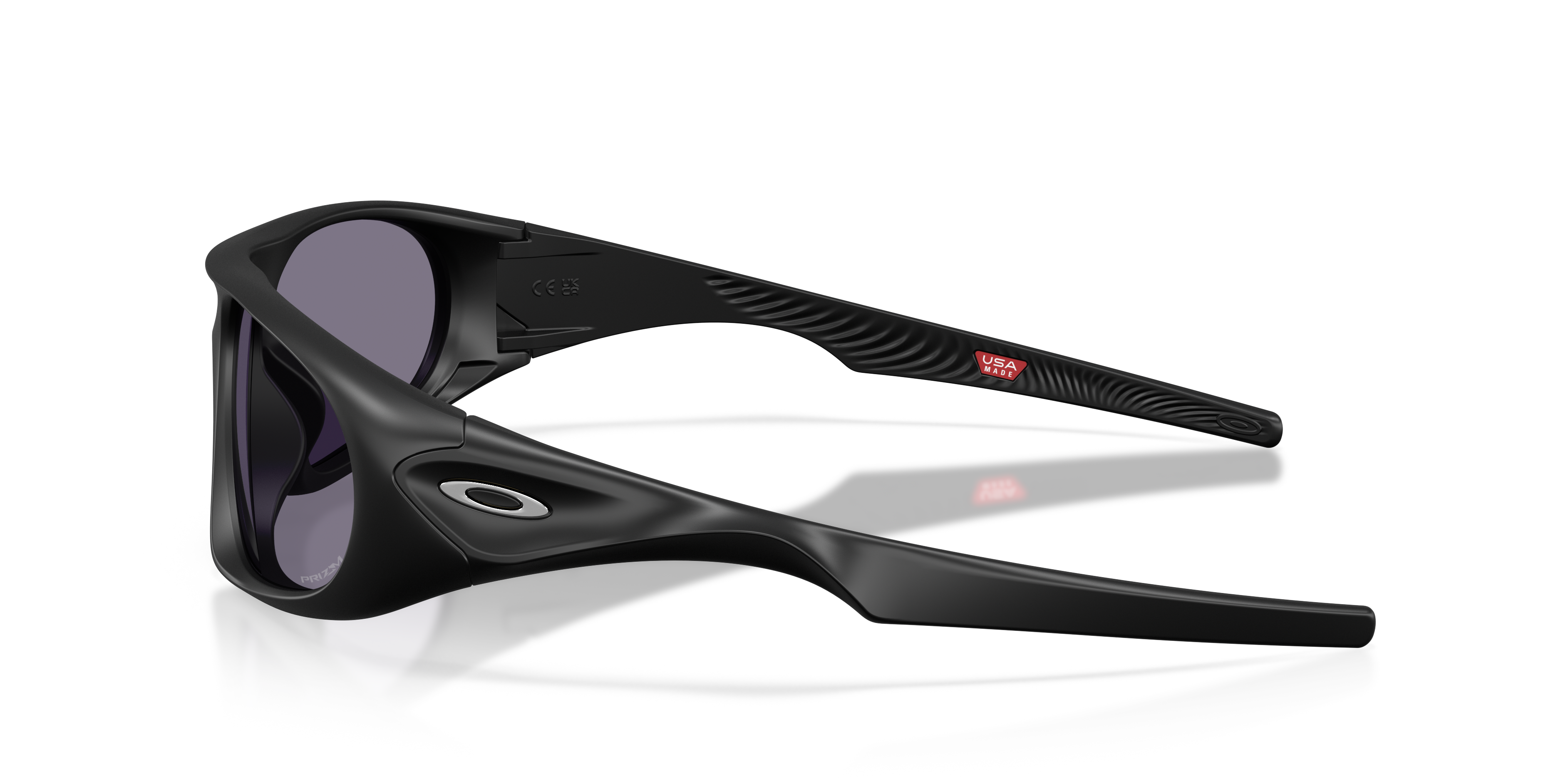 Oakley Neoforma Sunglasses with Matte Black Frame and Prizm Grey