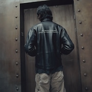 Jaqueta De Couro Oakley x PIET - Blackout