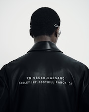 Jaqueta De Couro Oakley x PIET - Blackout