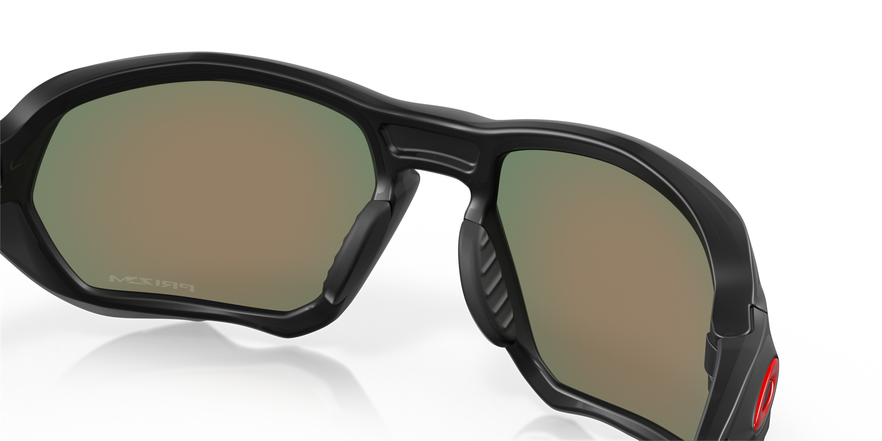 Plazma (Low Bridge Fit) Prizm Ruby Lenses, Matte Black Ink