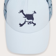 Skull Mesh Cap 24.0 - Aqua Blue