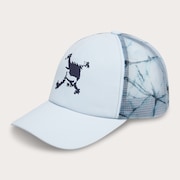 Skull Mesh Cap 24.0 - Aqua Blue