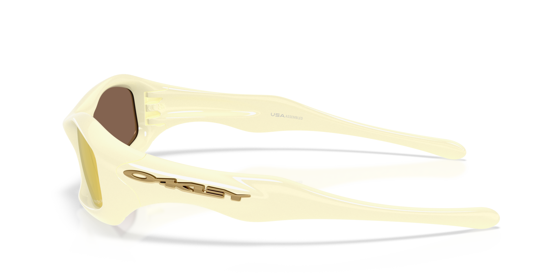 Oakley MUZM Fatcat Sunglasses with Cream Frame and Prizm 24K 