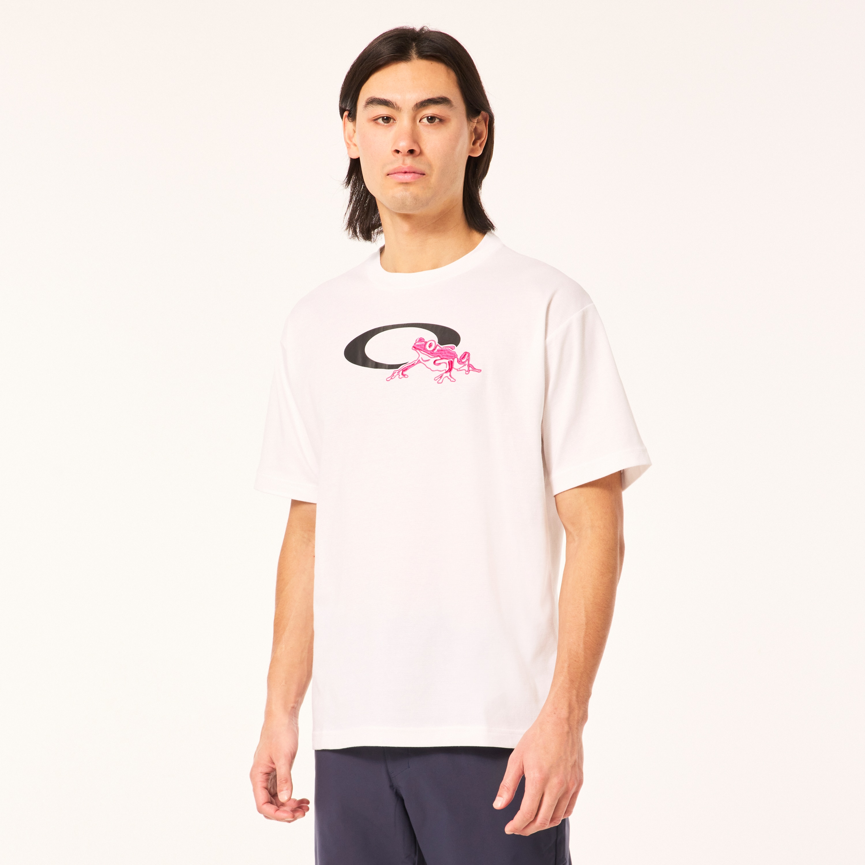 Oakley Enhance Qdc SS Tee Frog Icon 3.0 - White | Oakley® 日本