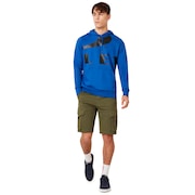 Big Logo Ellipse Hoodie - Electric Shade
