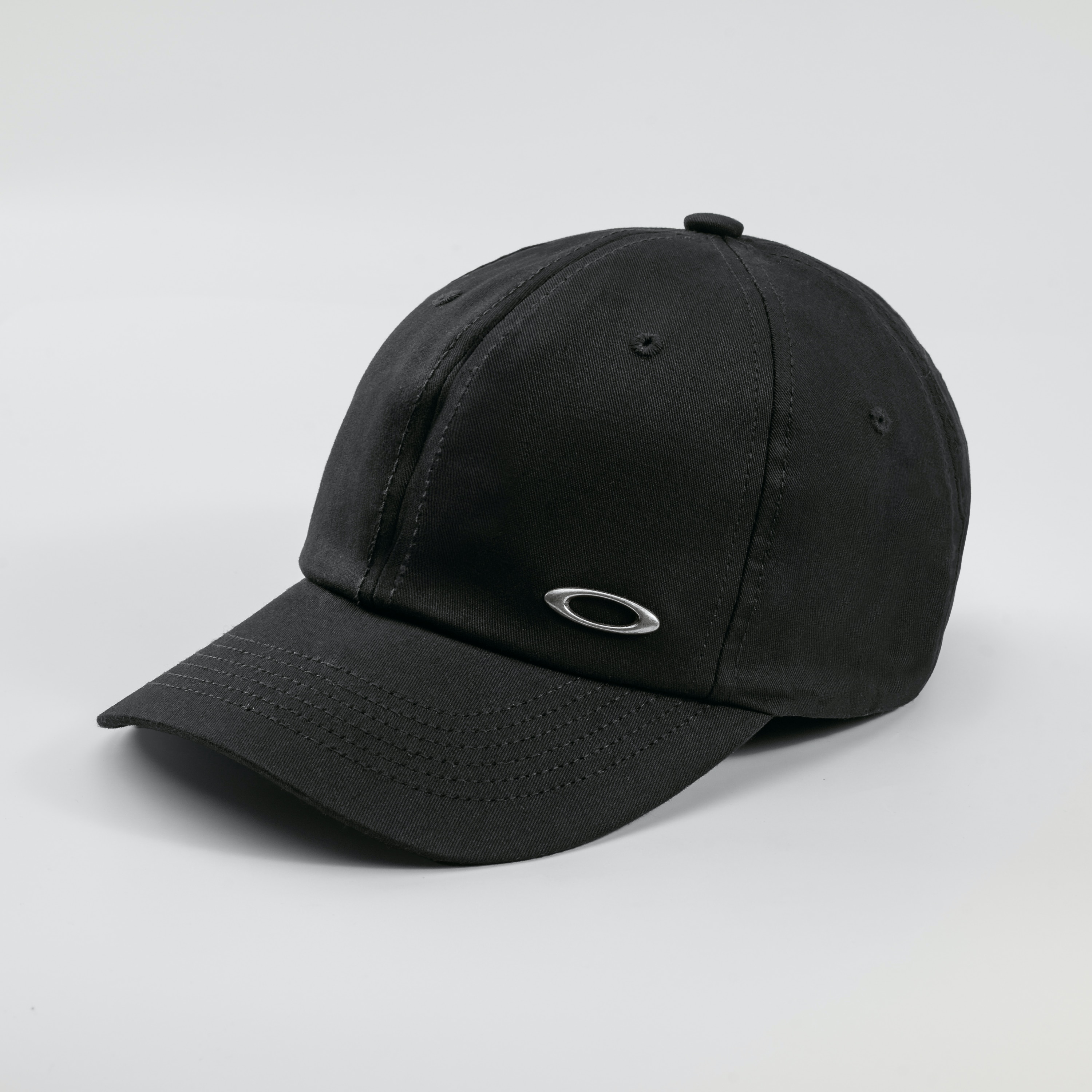 Oakley Boné Ellipse Metal 4 Panel em Blackout | Oakley® BR