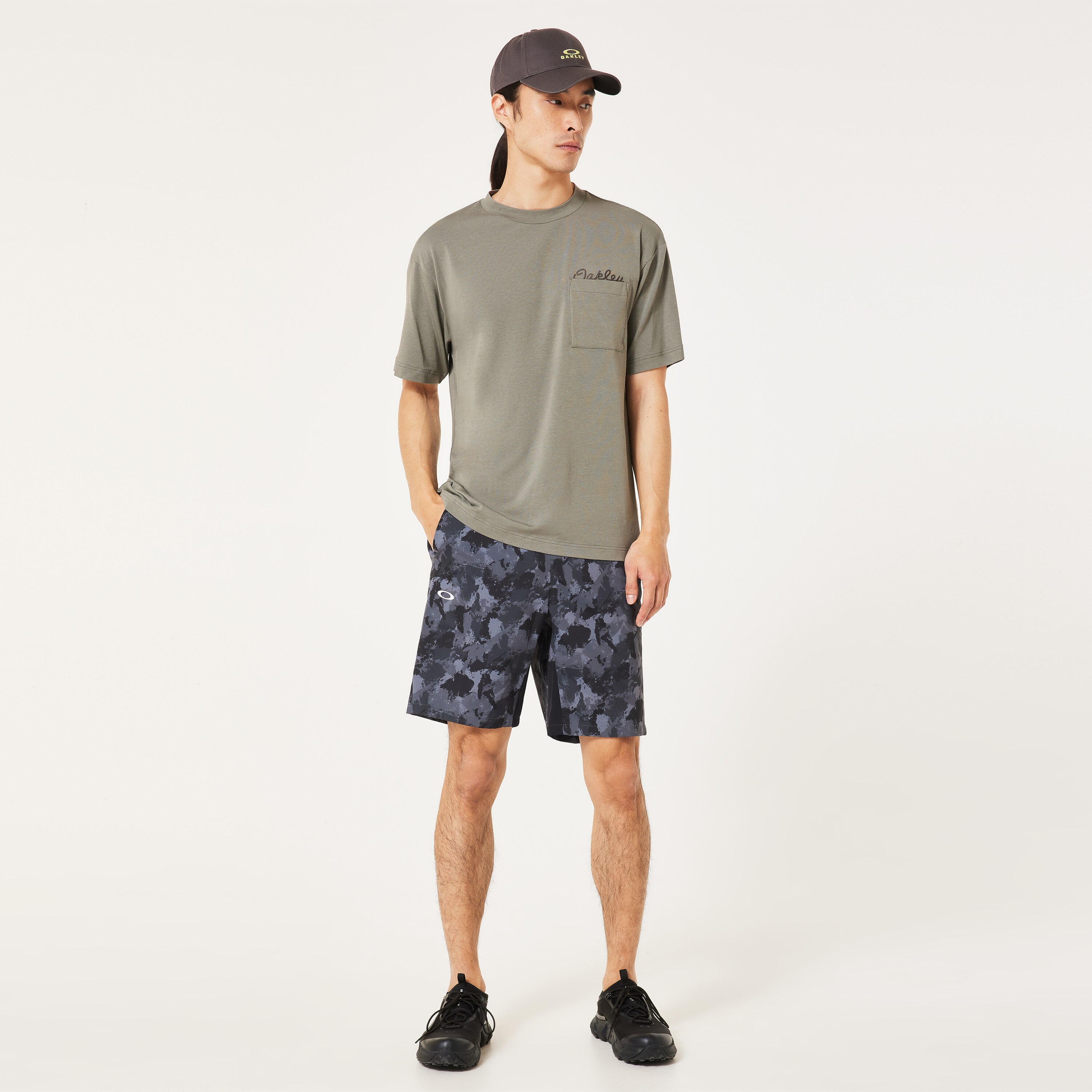 Oakley Enhance Mobility Shorts 6.0 - Black Print | Oakley® 日本