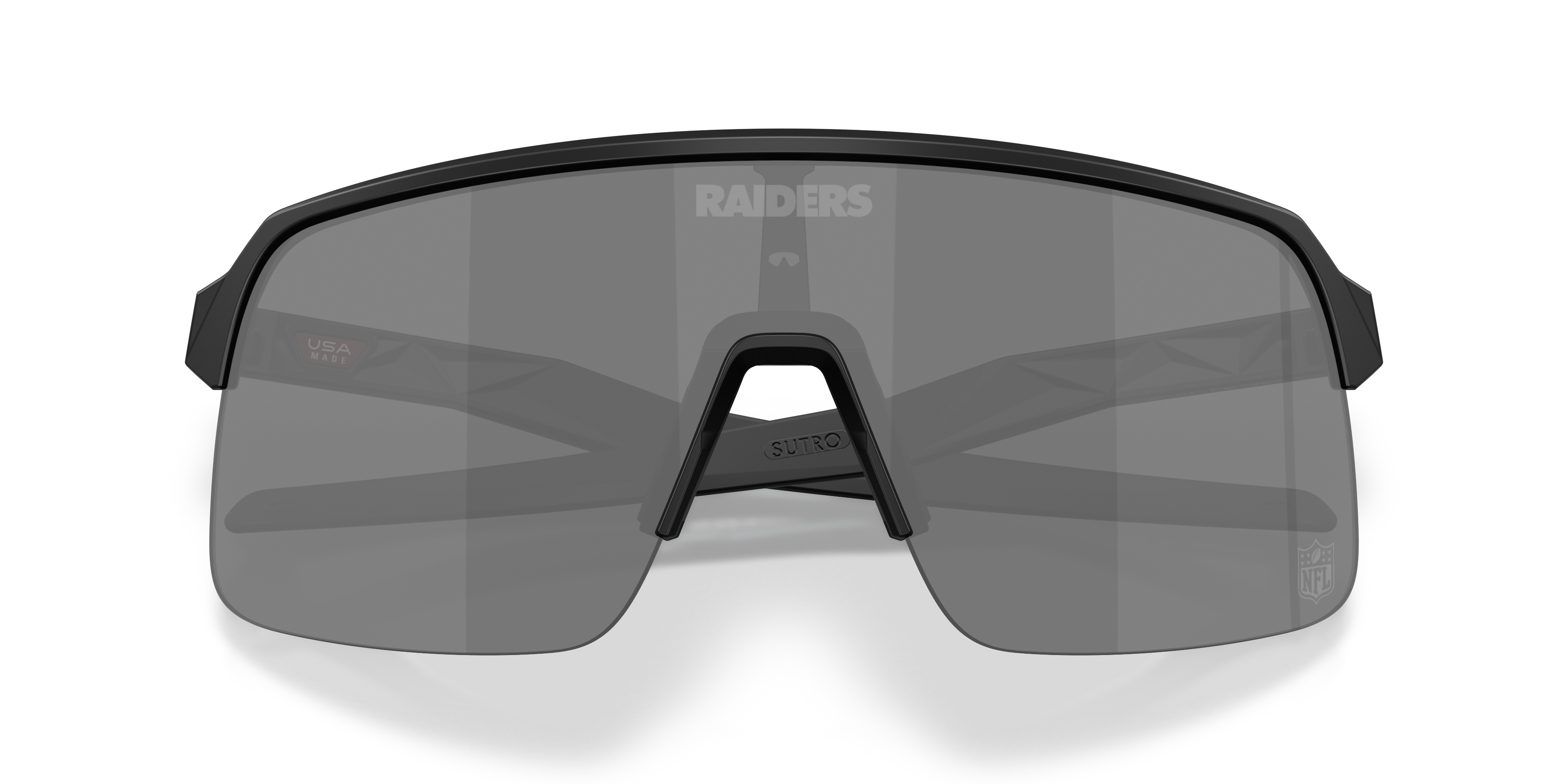 Las Vegas Raiders Sutro Lite Prizm Black Lenses, Matte Black