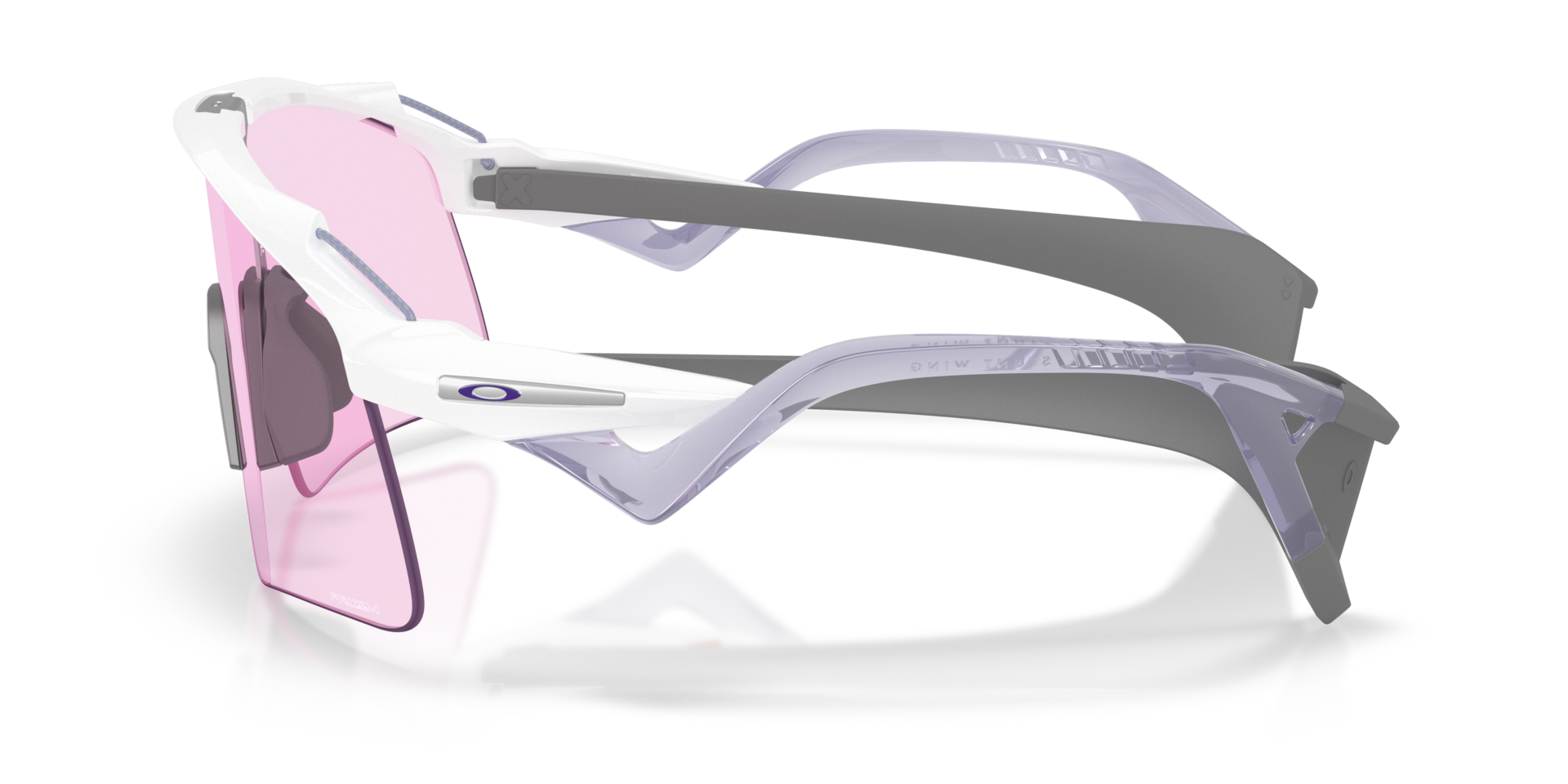 Oakley Stunt Wing Sunglasses with Matte Grey Smoke Frame and Prizm