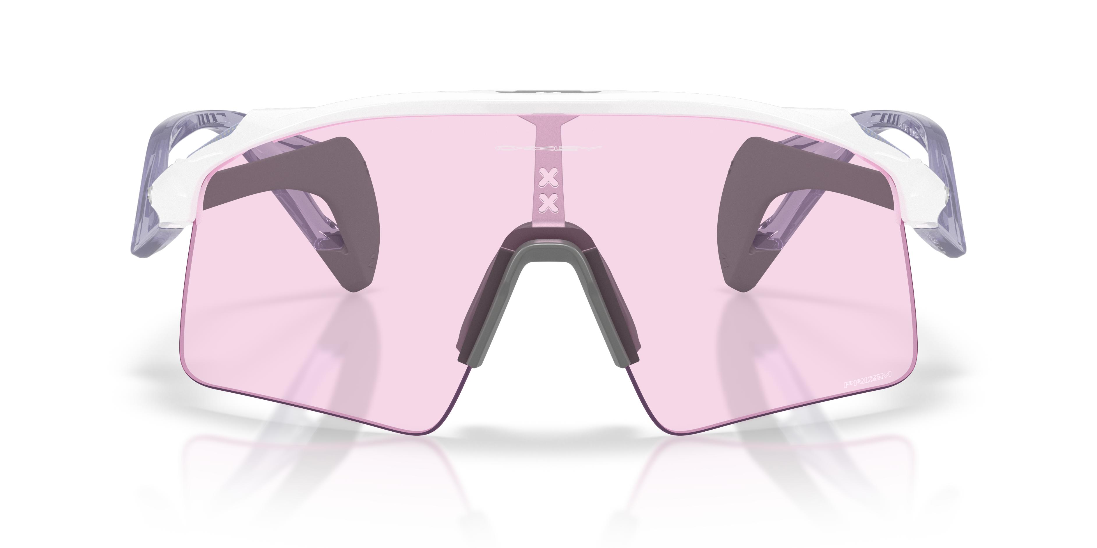 Stunt Wing Prizm Ruby Lenses, Matte Grey Smoke Frame Sunglasses