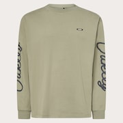 Enhance Heat Cotton Tee Graphic - Boulder Green