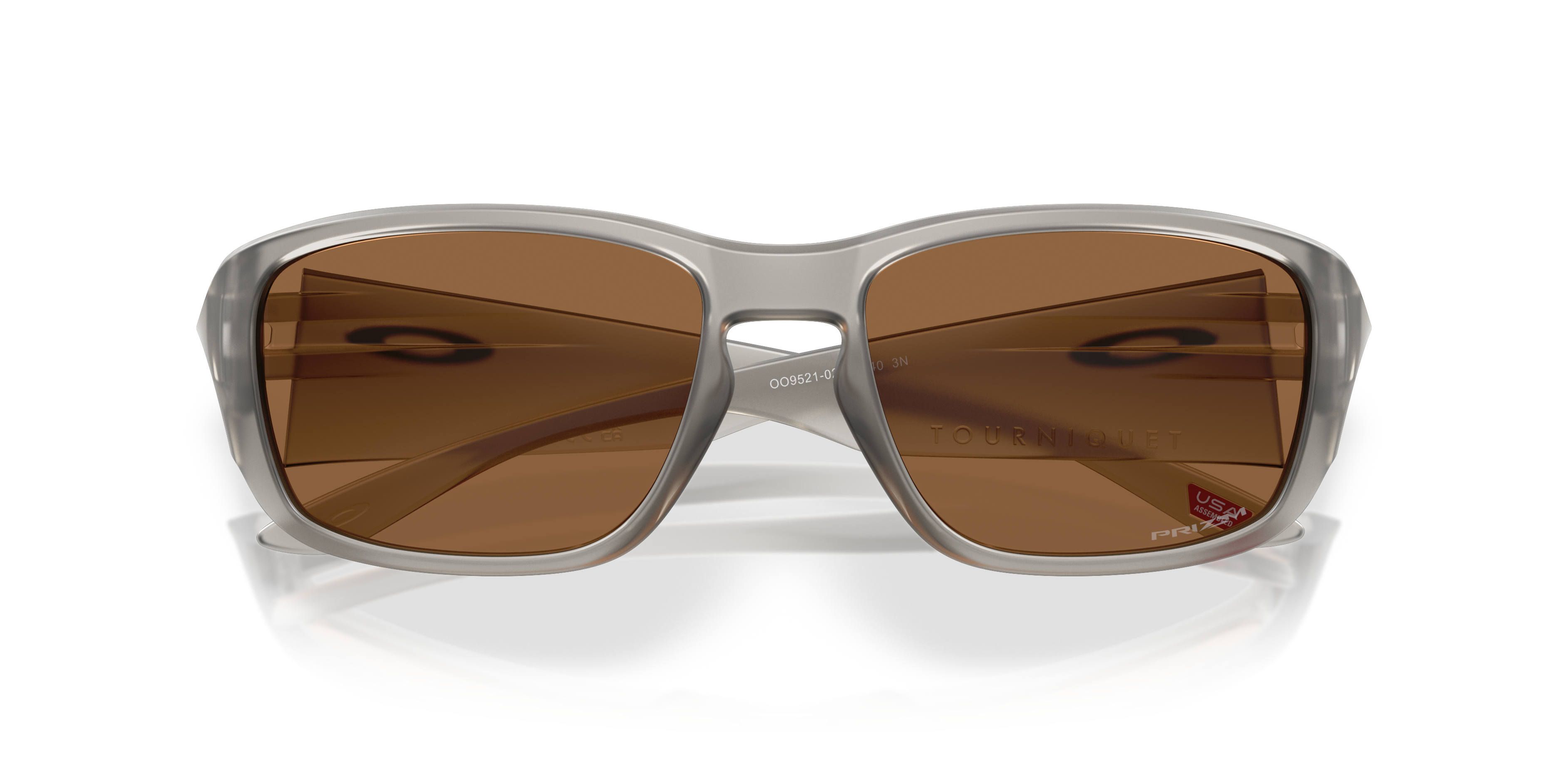 Oakley Tourniquet Sunglasses with Matte Black Frame and Prizm Grey