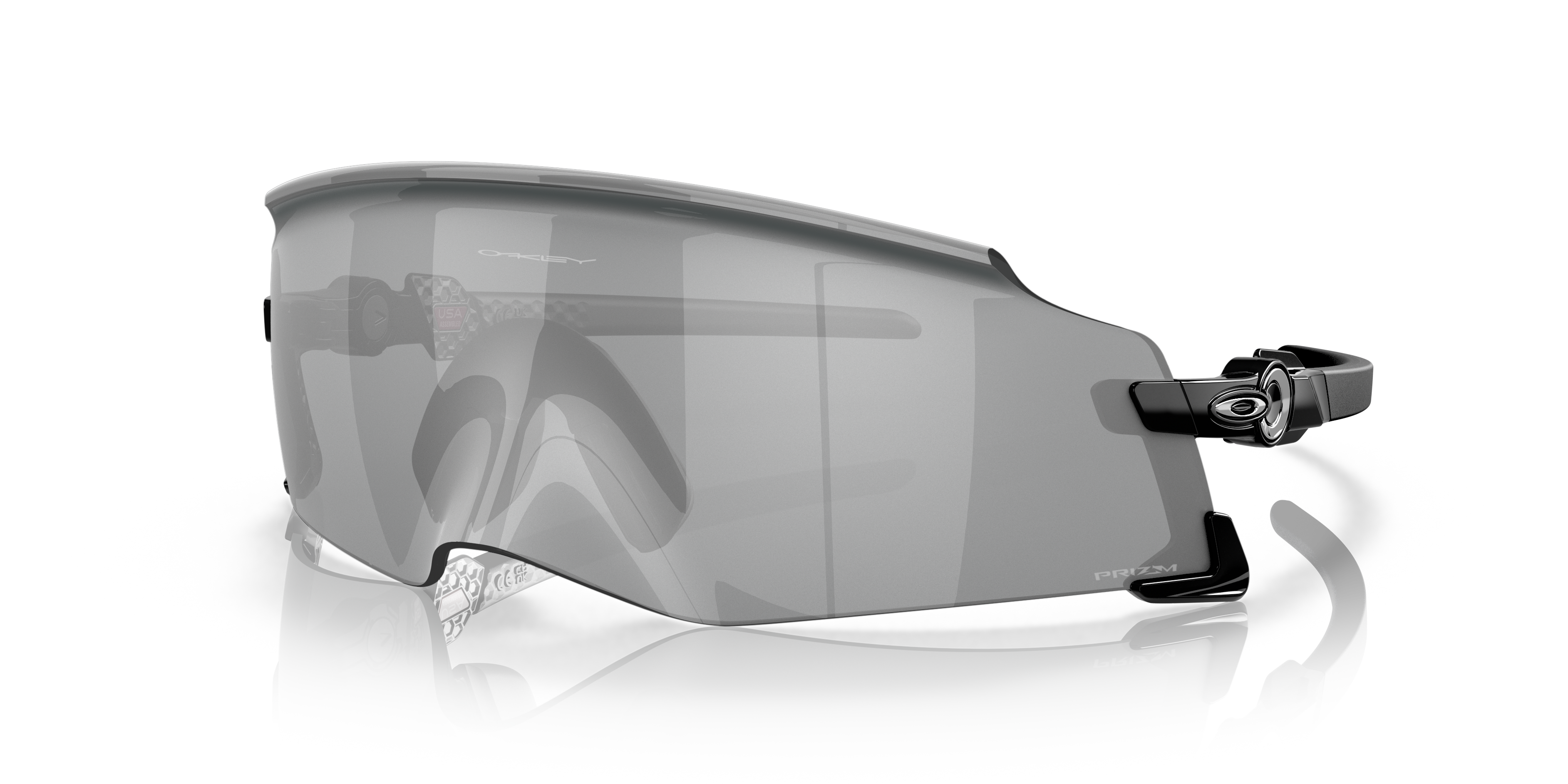 り*ゅ様 Oakley Kato PRIZM BLACK/POLISHED BL Oakley Kato Prizm Black Lenses, Polished Black Frame