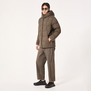 Rs Shell Glaze Down Jacket - Plum