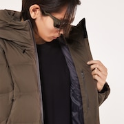 Rs Shell Glaze Down Jacket - Plum