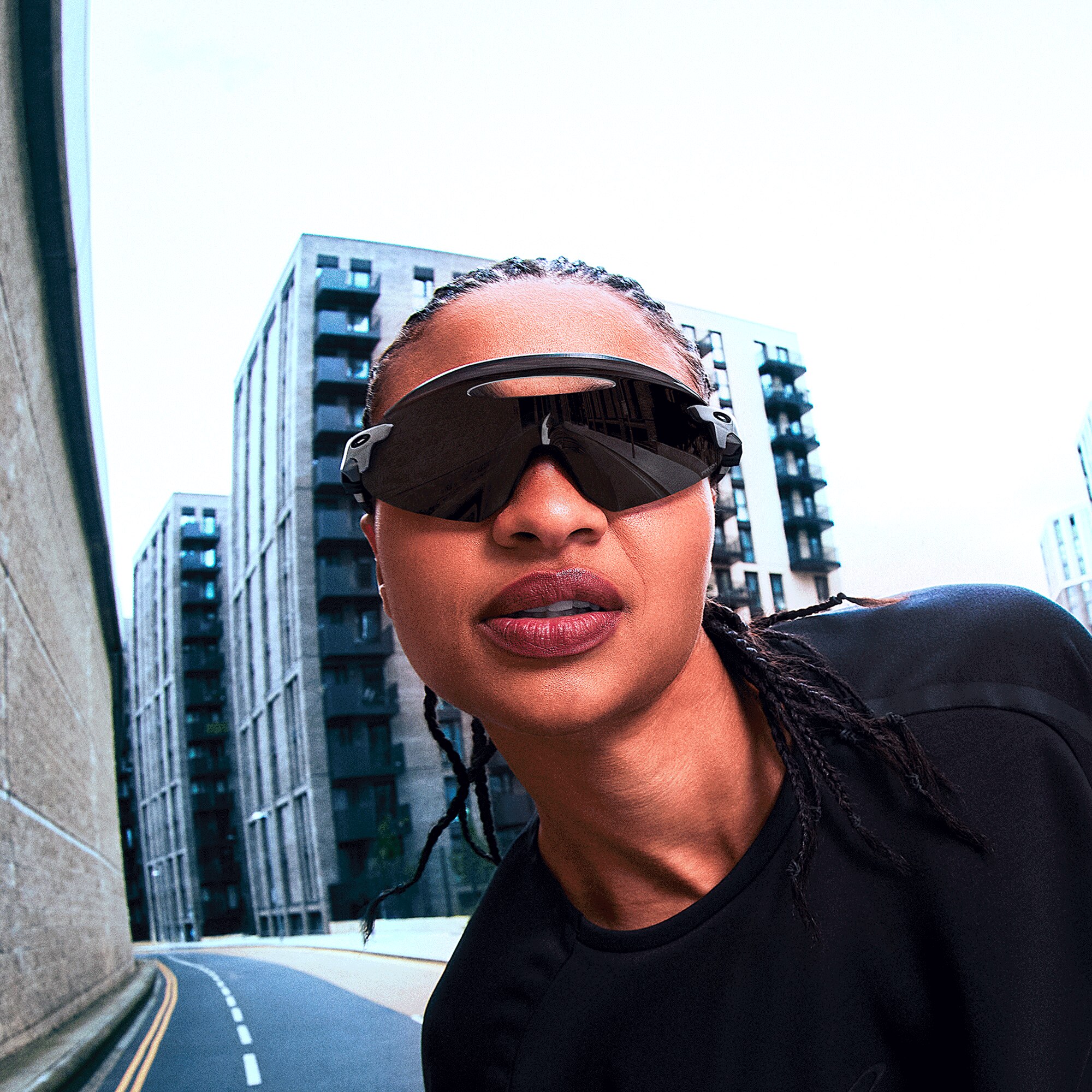 Oakley Encoder™ Ellipse Sunglasses with X Silver Frame and Prizm
