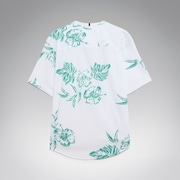 Hibiscus Breeze Tee - White