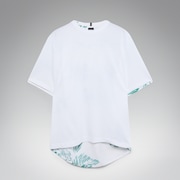 Hibiscus Breeze Tee - White