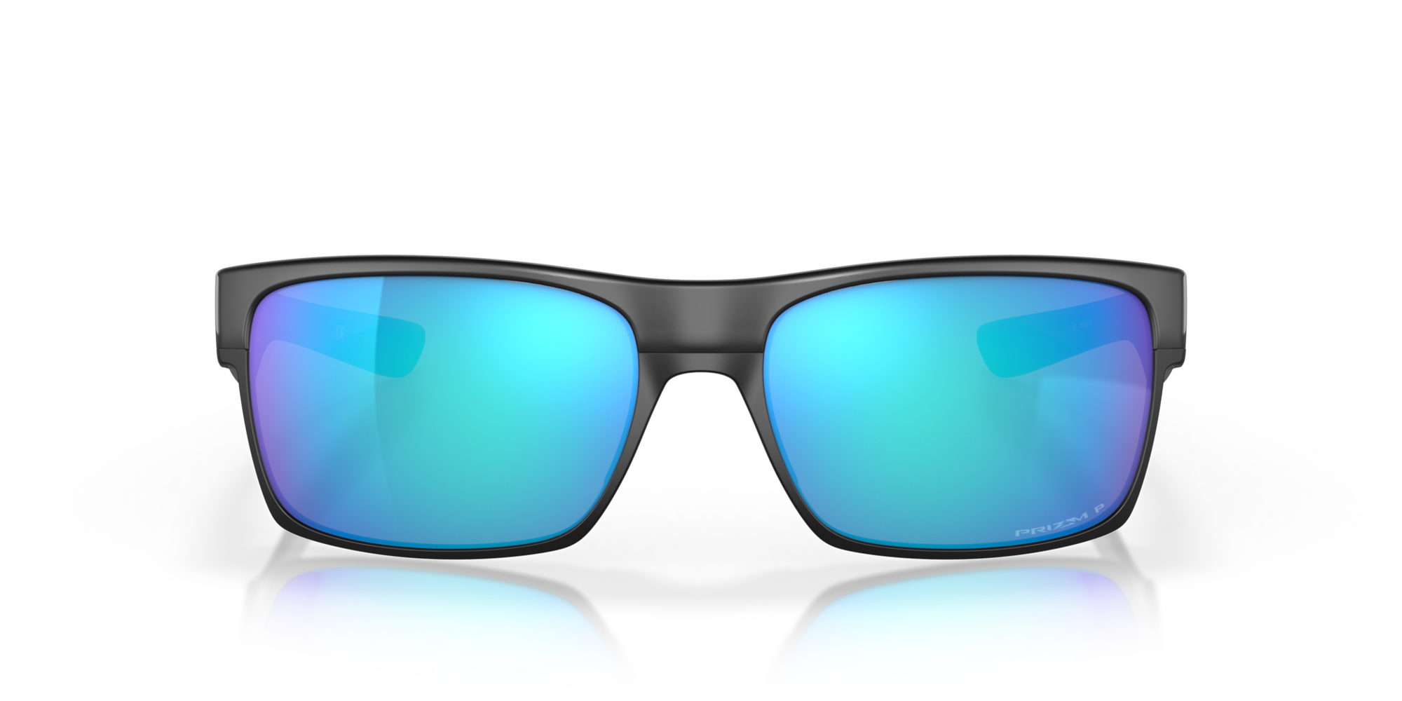 TwoFace™ Prizm Sapphire Polarized Lenses, Matte Black Frame Sunglasses ...