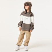 Ytr Qd Fleece Block Crew 10.0 - Plum