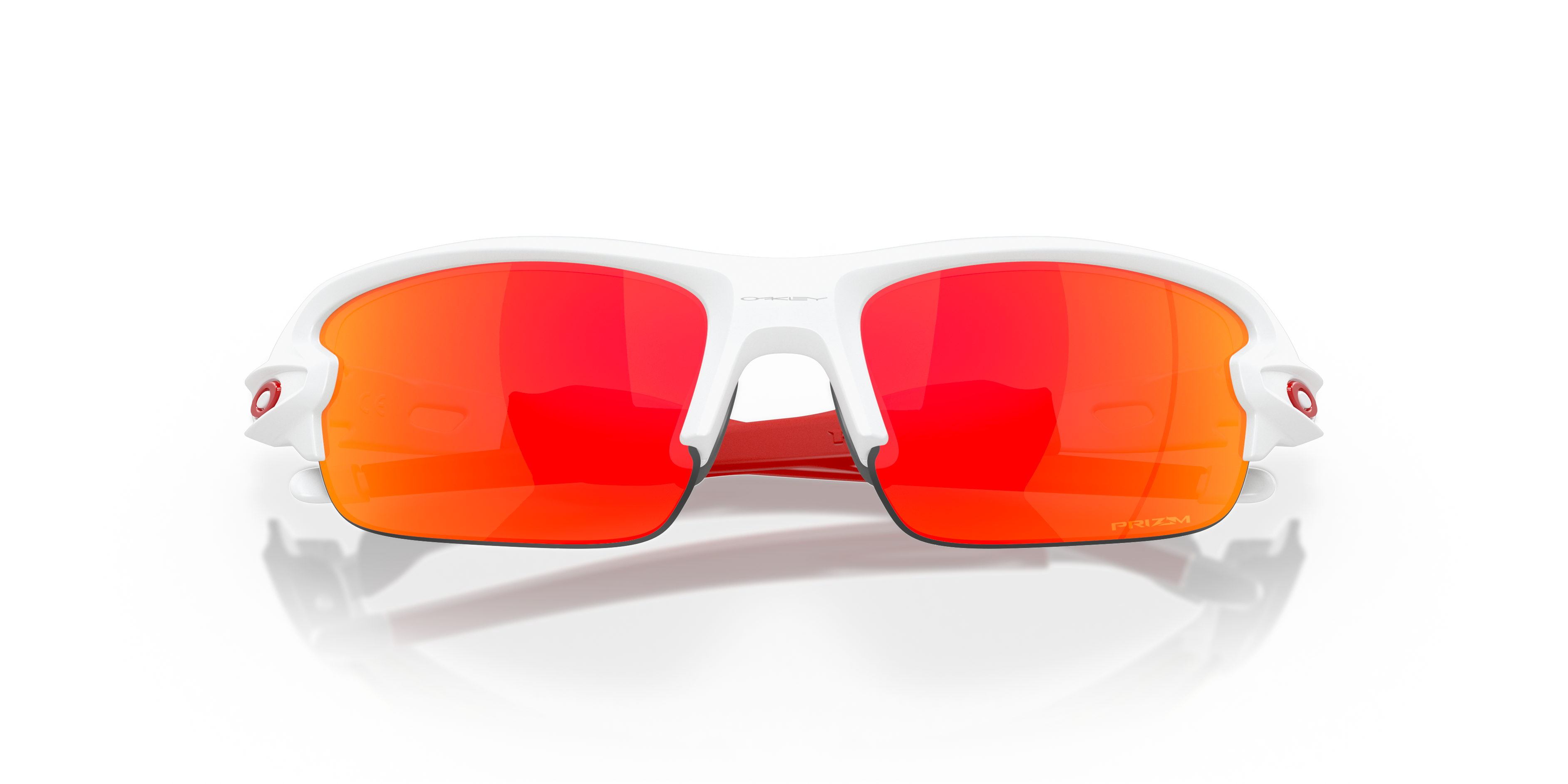 Oakley Flak XXS ポリッシュホワイト Oakley Flak Xxs Matte White W/ Prizm Field 58