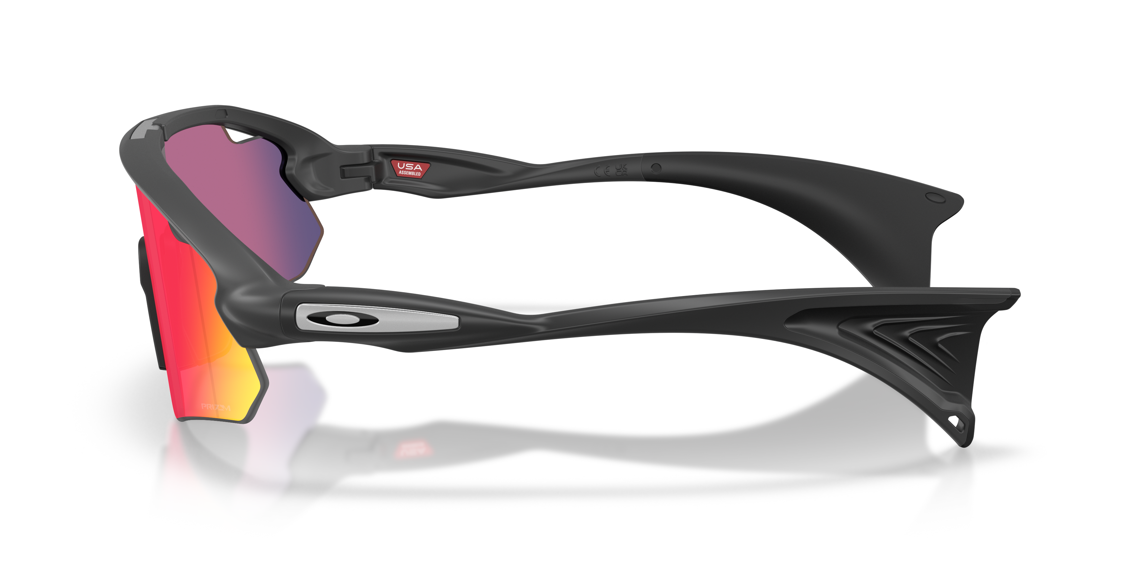 Oakley Stunt Devil (Low Bridge Fit) Sunglasses with Matte Black